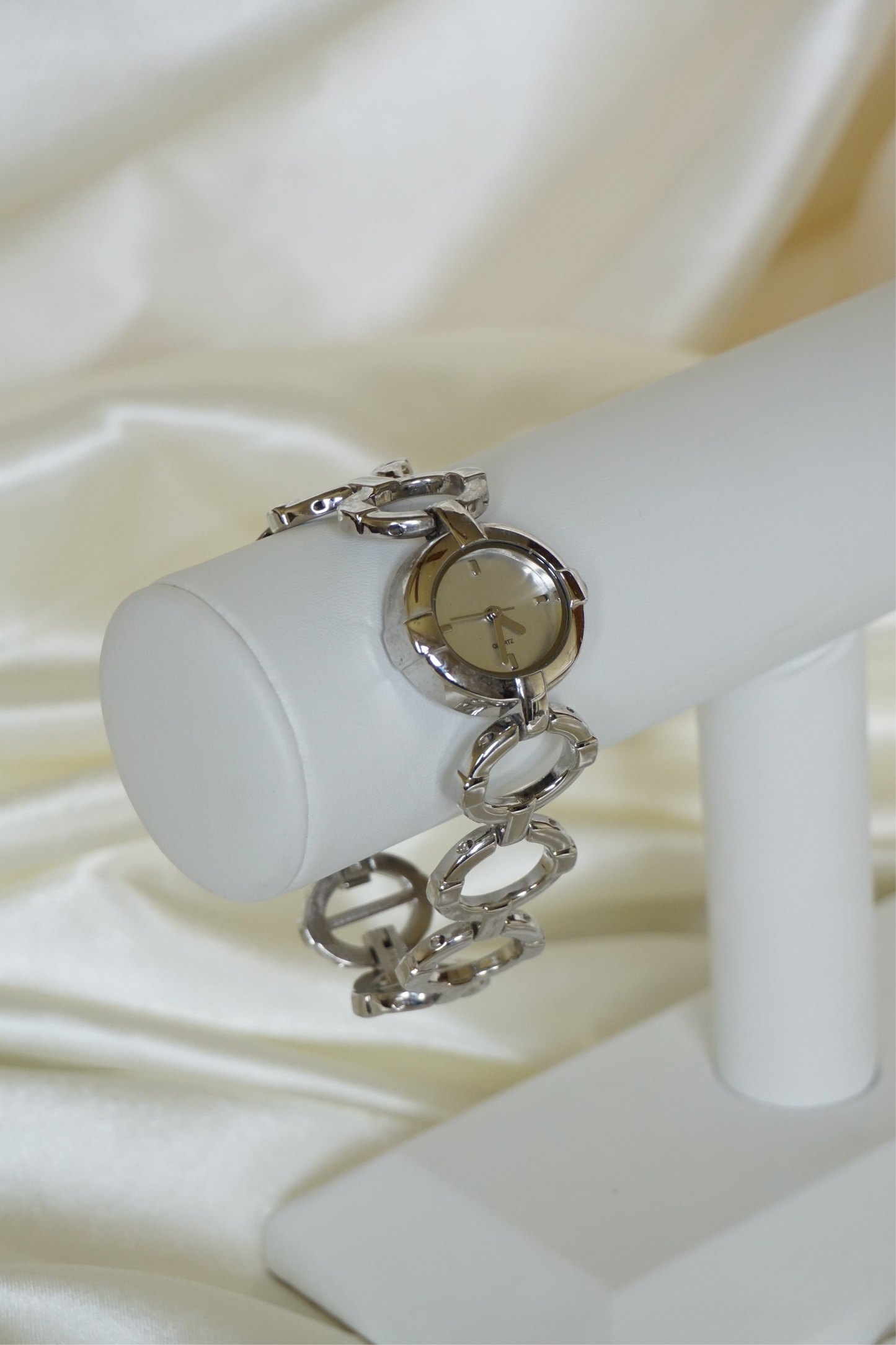 Silver Circle Watch