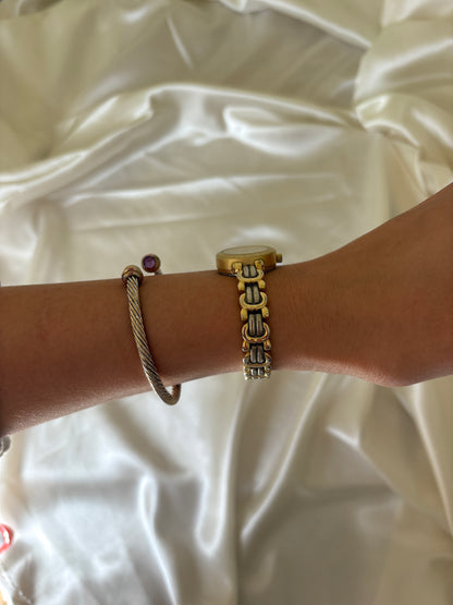Gold & Silver Acqua Watch