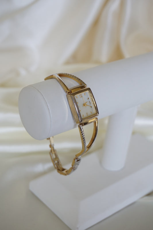 Gold Cut Out Watch